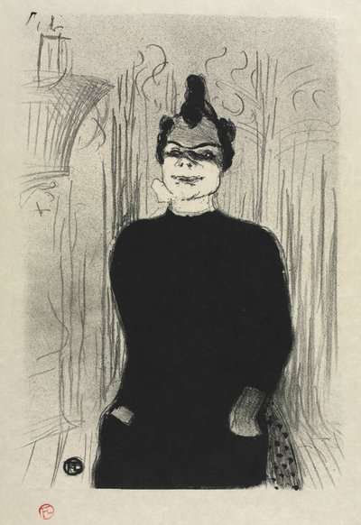 At the Gaieté Rochechouart: Nicolle by Henri de Toulouse Lautrec