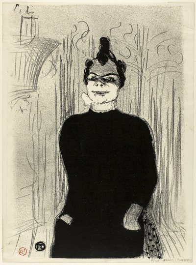 At the Gaieté Rochechouart: Nicolle by Henri de Toulouse Lautrec