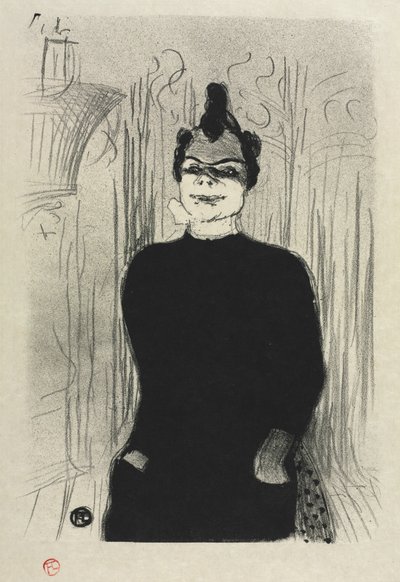 At the Gaieté Rochechouart: Nicolle, 1893 by Henri de Toulouse Lautrec