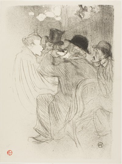 At the Moulin Rouge: A Rude! A Real Rude! by Henri de Toulouse Lautrec