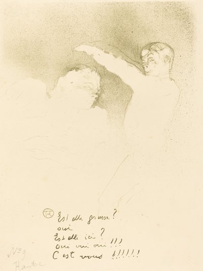 At the Varieties: Mlle. Lender and Brasseur by Henri de Toulouse Lautrec