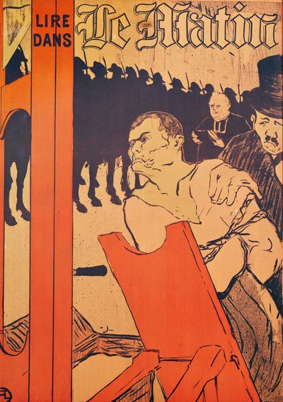 At the foot of the Gallows, advertisement for 