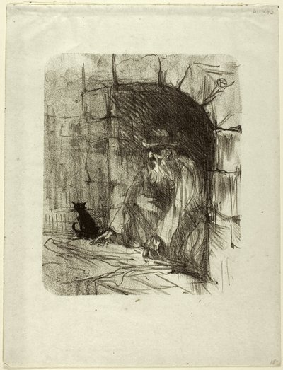 Back Room of a Shop in Cracow, from Au Pied du Sinaï by Henri de Toulouse Lautrec