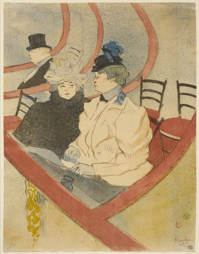 Box in the Grand Tier by Henri de Toulouse Lautrec