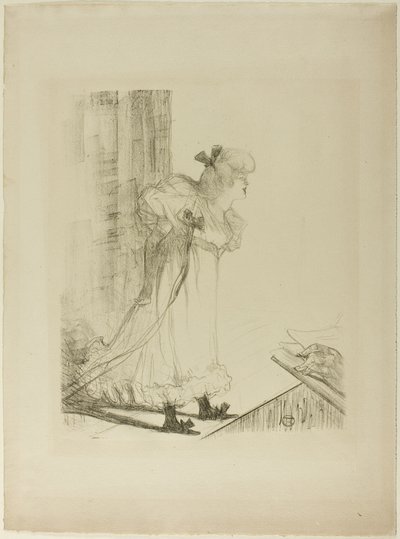 Cabaret Singer by Henri de Toulouse Lautrec