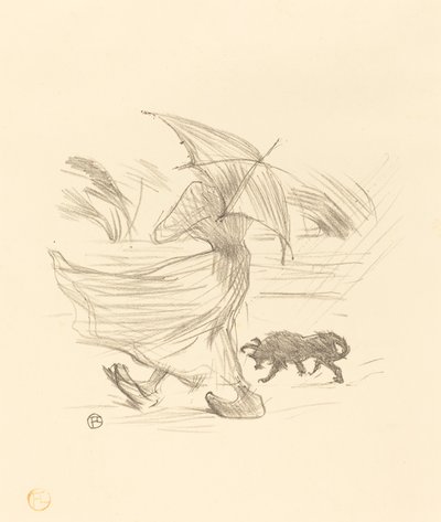 What the Rain Says, 1895 by Henri de Toulouse Lautrec