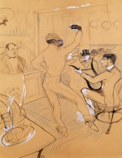 Chocolat Dancing, 1896 by Henri de Toulouse Lautrec
