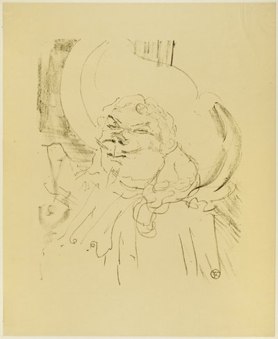 Coquelin the Elder, from Treize Lithographies by Henri de Toulouse Lautrec