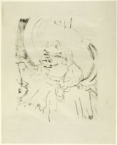 Coquelin the Elder, from Treize Lithographies by Henri de Toulouse Lautrec