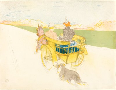 Country Outing, 1897 by Henri de Toulouse Lautrec