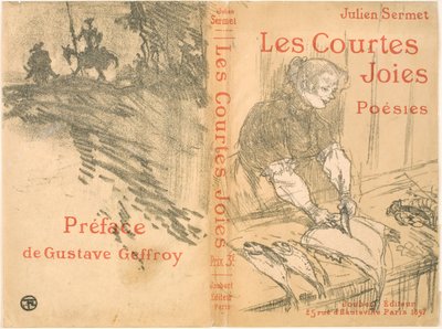 Cover for Les Courtes Joies by Henri de Toulouse Lautrec