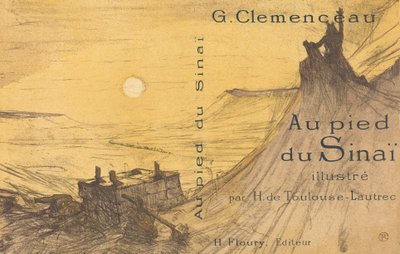 Cover for Au pied du Sinaï, 1898 by Henri de Toulouse Lautrec