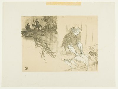 Cover for Les Courtes Joies by Henri de Toulouse Lautrec