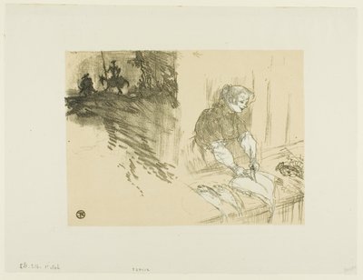 Cover for Les Courtes Joies by Henri de Toulouse Lautrec