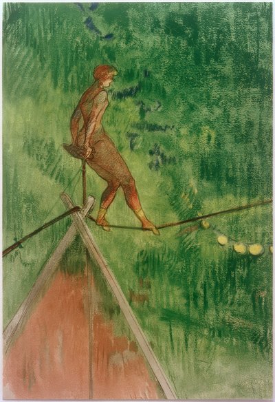 Rope Dancer by Henri de Toulouse Lautrec
