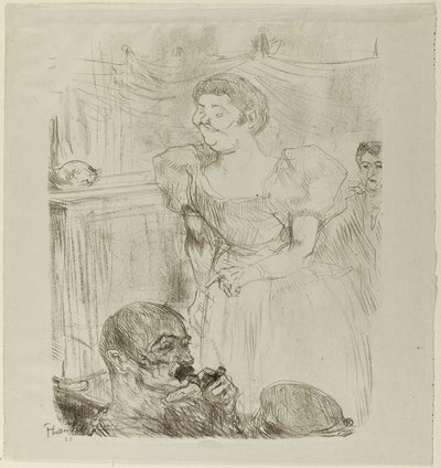 Di ti Fellow, English Singer in a Café-Concert by Henri de Toulouse Lautrec
