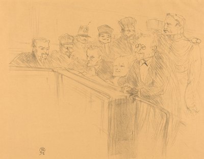 Dupas Deposition by Henri de Toulouse Lautrec