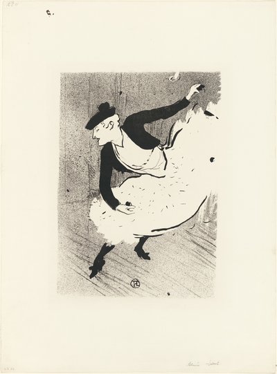 Edmée Lescot, from The Café-Concert by Henri de Toulouse Lautrec