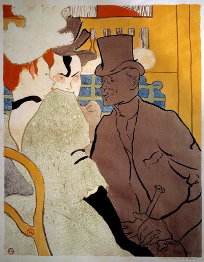 English at the Moulin Rouge by Henri de Toulouse Lautrec