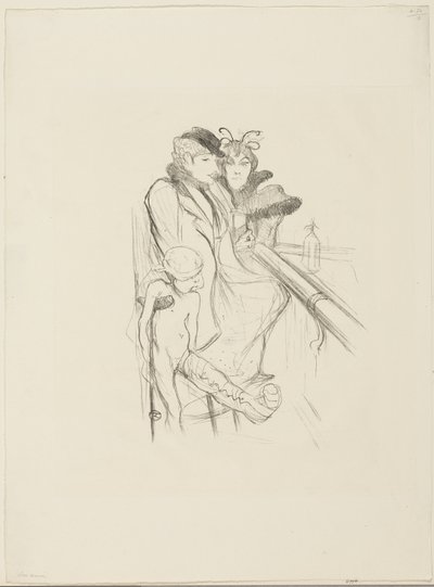 Eros Watering by Henri de Toulouse Lautrec