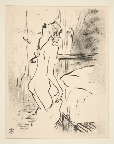 Study of a Woman by Henri de Toulouse Lautrec