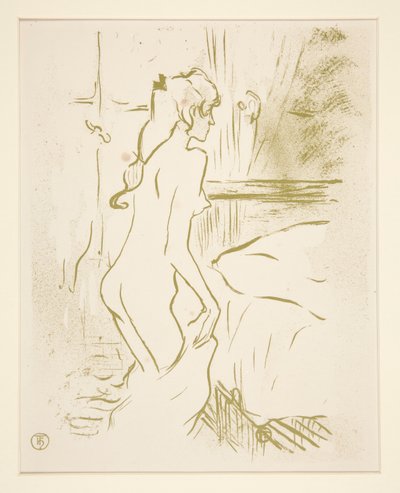 Study of a Woman by Henri de Toulouse Lautrec