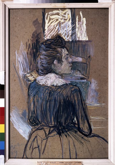 Woman at the Window by Henri de Toulouse Lautrec