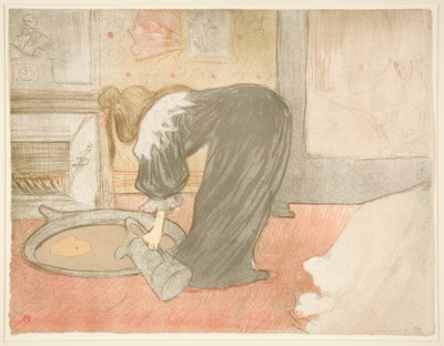 Woman at the Tub, from the series Elles by Henri de Toulouse Lautrec