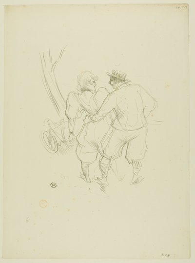 Floréal, from Mélodies de Désiré Dihau by Henri de Toulouse Lautrec