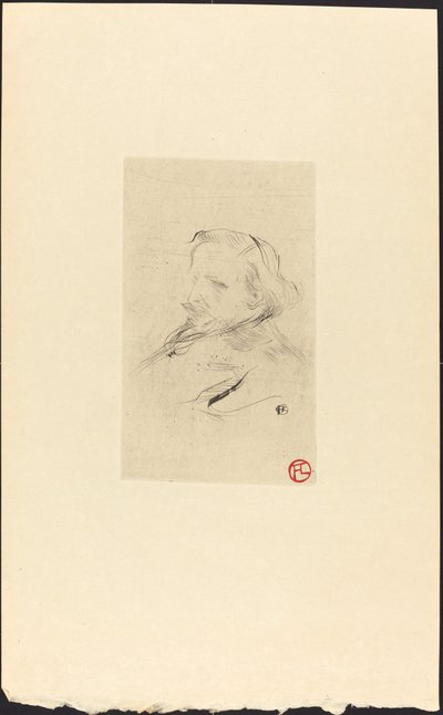 Francis Jourdain, 1898 by Henri de Toulouse Lautrec
