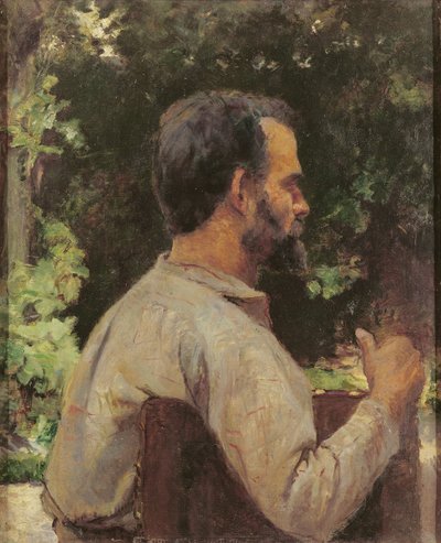 Head of a Man, Monsieur Etienne Devismes by Henri de Toulouse Lautrec