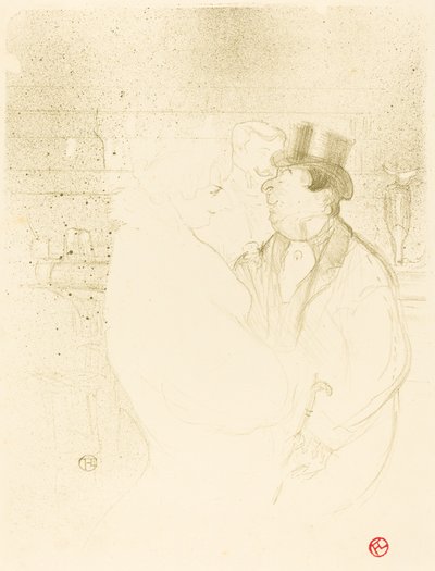 Ida Heath at the Bar, 1894 by Henri de Toulouse Lautrec