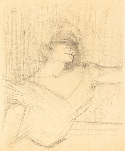 In "La glu" by Henri de Toulouse Lautrec