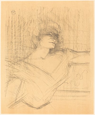 In "La glu" by Henri de Toulouse Lautrec
