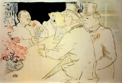 Irish American Bar or The Chap Book by Henri de Toulouse Lautrec