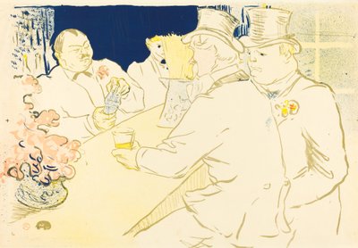 Irish and American Bar, rue Royale by Henri de Toulouse Lautrec