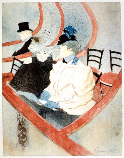 La Grande Loge by Henri de Toulouse Lautrec