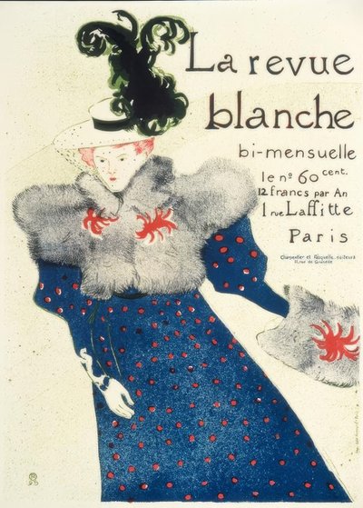 La Revue Blanche by Henri de Toulouse Lautrec
