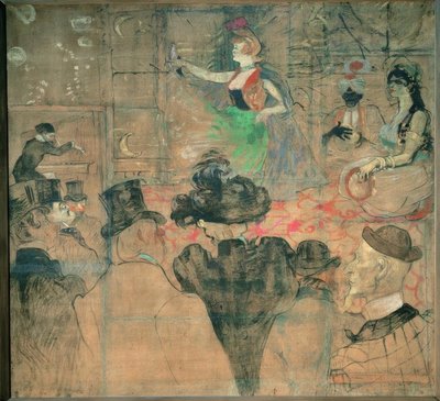 The Moorish Dance, or The Almees by Henri de Toulouse Lautrec