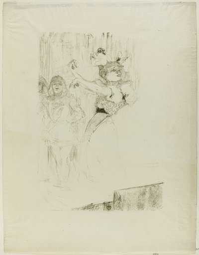 Lender Dancing the Bolero in Chilpéric by Henri de Toulouse Lautrec