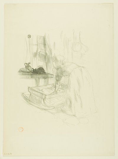 Lullaby, from Melodies of Desire Dihau by Henri de Toulouse Lautrec