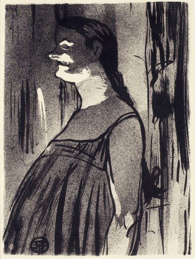 Madame Abdala, Plate 6 from Le Café Concert Series, 1893 by Henri de Toulouse Lautrec