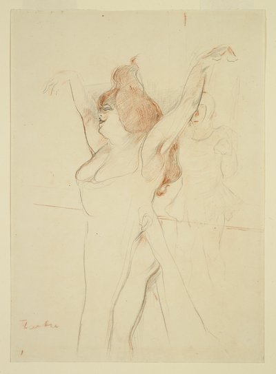 Mademoiselle Cocyle as Helen of Troy in La Belle Helene by Henri de Toulouse Lautrec