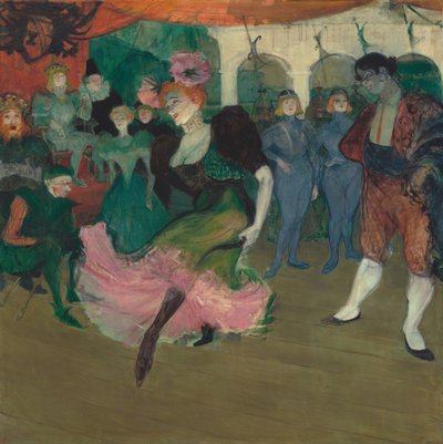 Marcelle Lender Dancing the Bolero in Chilpéric by Henri de Toulouse Lautrec
