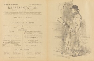 Silver Marriage; The Burden of Freedom; A Serious Client by Henri de Toulouse Lautrec