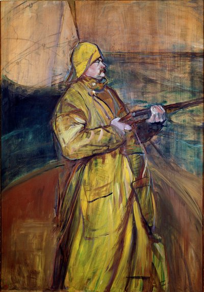 Maurice Joyant in the Bay of Somme by Henri de Toulouse Lautrec
