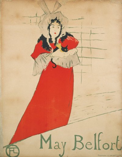 May Belfort by Henri de Toulouse Lautrec