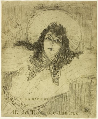 May Belfort, from Thirteen Lithographs by Henri de Toulouse Lautrec