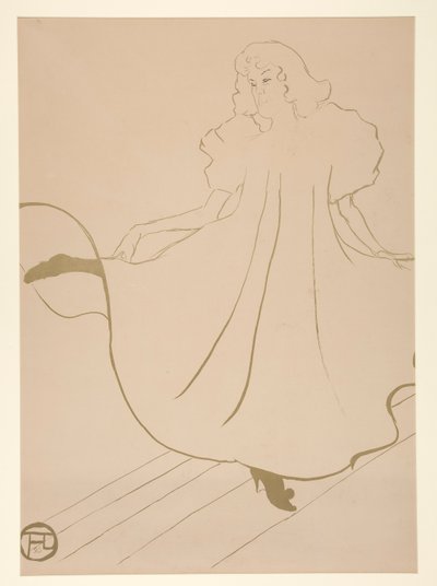 May Milton by Henri de Toulouse Lautrec