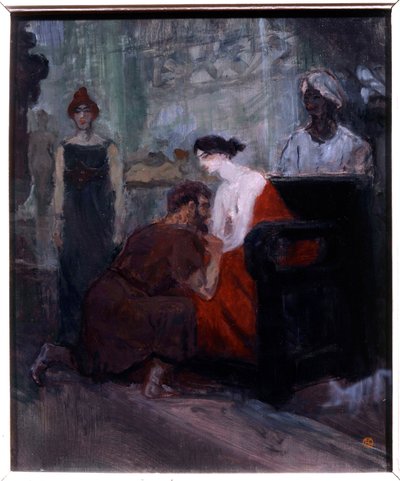 Messalina: Representation of Valeria Messalina, Great Debauchee of Ancient Rome by Henri de Toulouse Lautrec